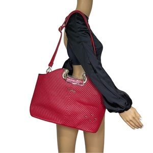 Vintage Evlay crossbody faux leather tote never worn